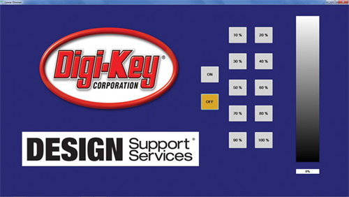 Exemple d'interface Visual Basic